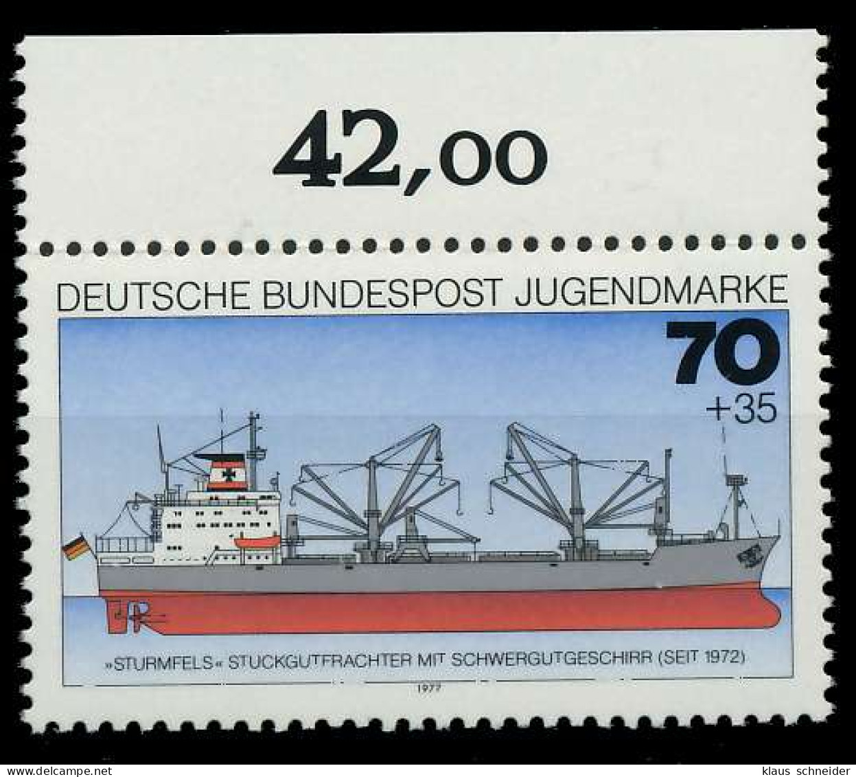 BRD 1977 Nr 932 Postfrisch ORA X803C7A - Unused Stamps