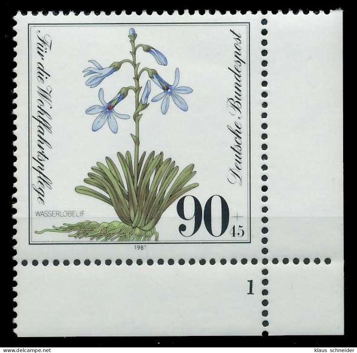 BRD 1981 Nr 1111 Postfrisch FORMNUMMER 1 S628DFE - Unused Stamps