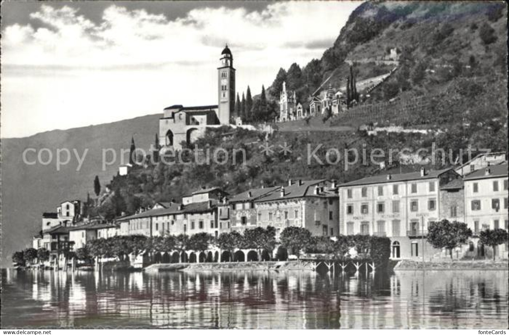 12471984 Morcote TI Lago Di Lugano Morcote - Andere & Zonder Classificatie