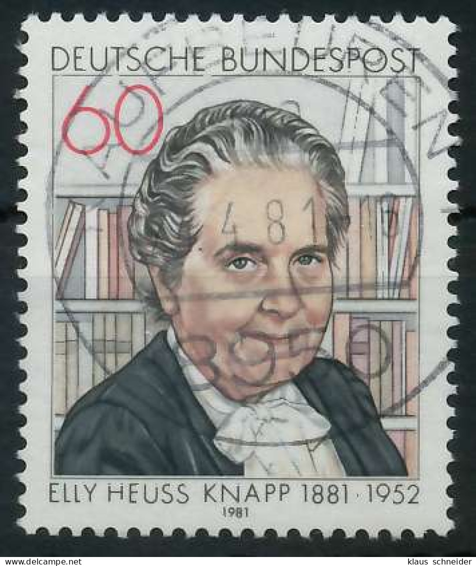 BRD 1981 Nr 1082 Zentrisch Gestempelt X823BEA - Used Stamps