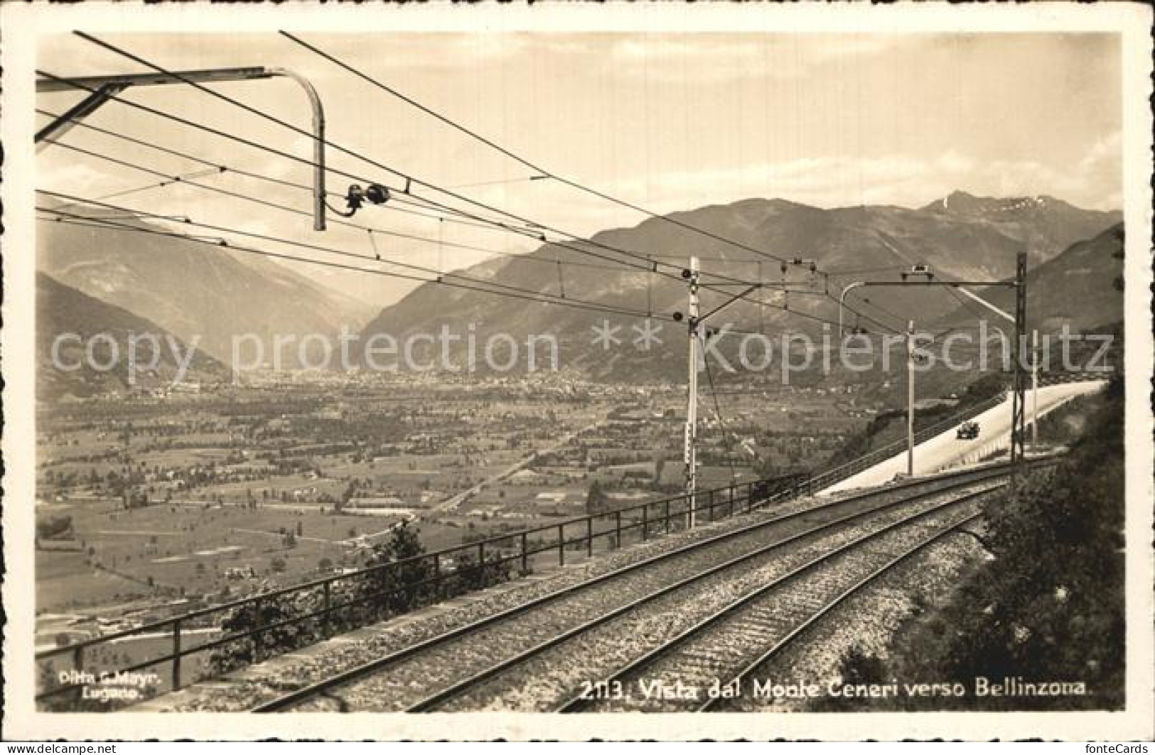12471964 Bellinzona Monte Ceneri Bellinzona - Andere & Zonder Classificatie