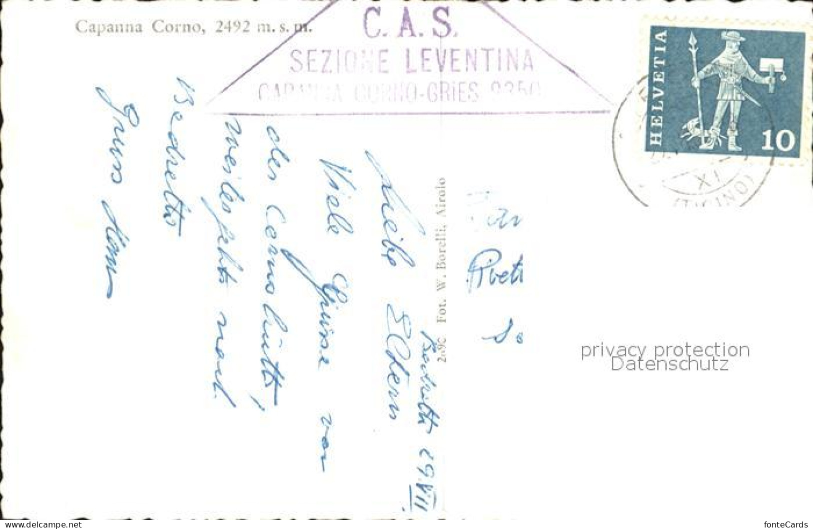 12471958 Capanna Cadagno  Piotta - Other & Unclassified