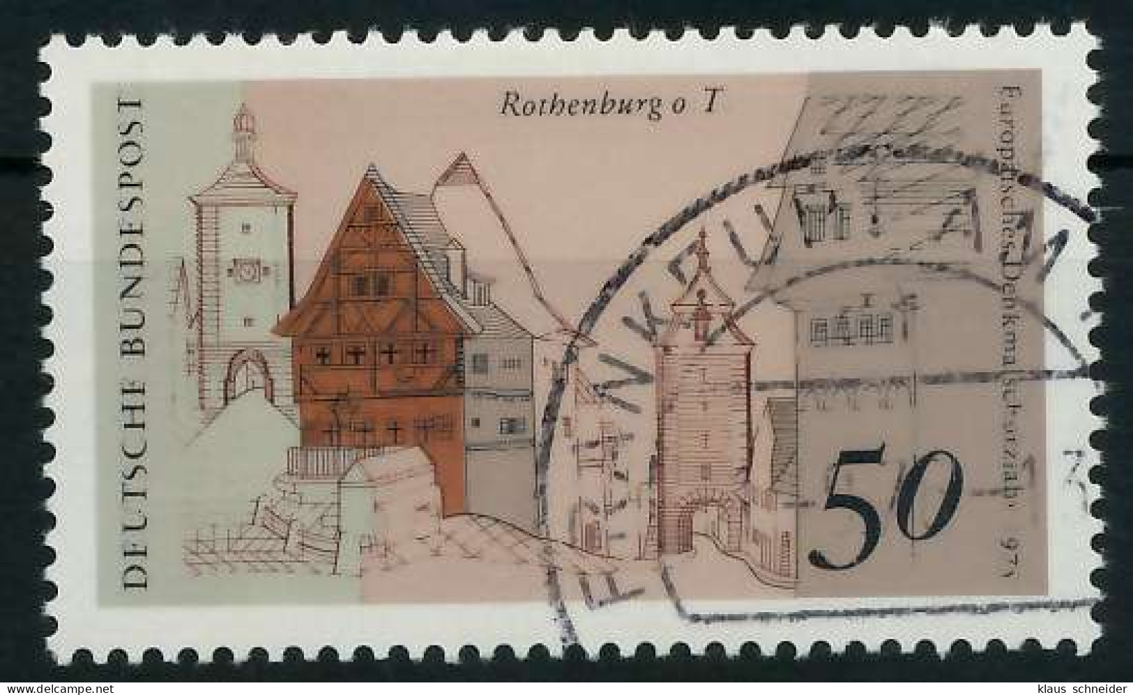 BRD BUND 1975 Nr 861 Gestempelt X8511CA - Oblitérés