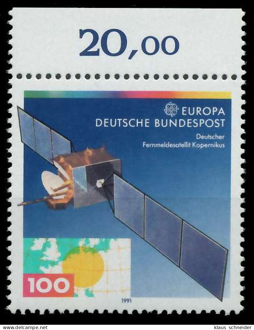 BRD BUND 1991 Nr 1527 Postfrisch ORA X85D762 - Unused Stamps