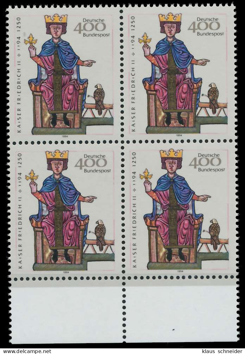 BRD 1994 Nr 1738 Postfrisch VIERERBLOCK URA X865376 - Unused Stamps