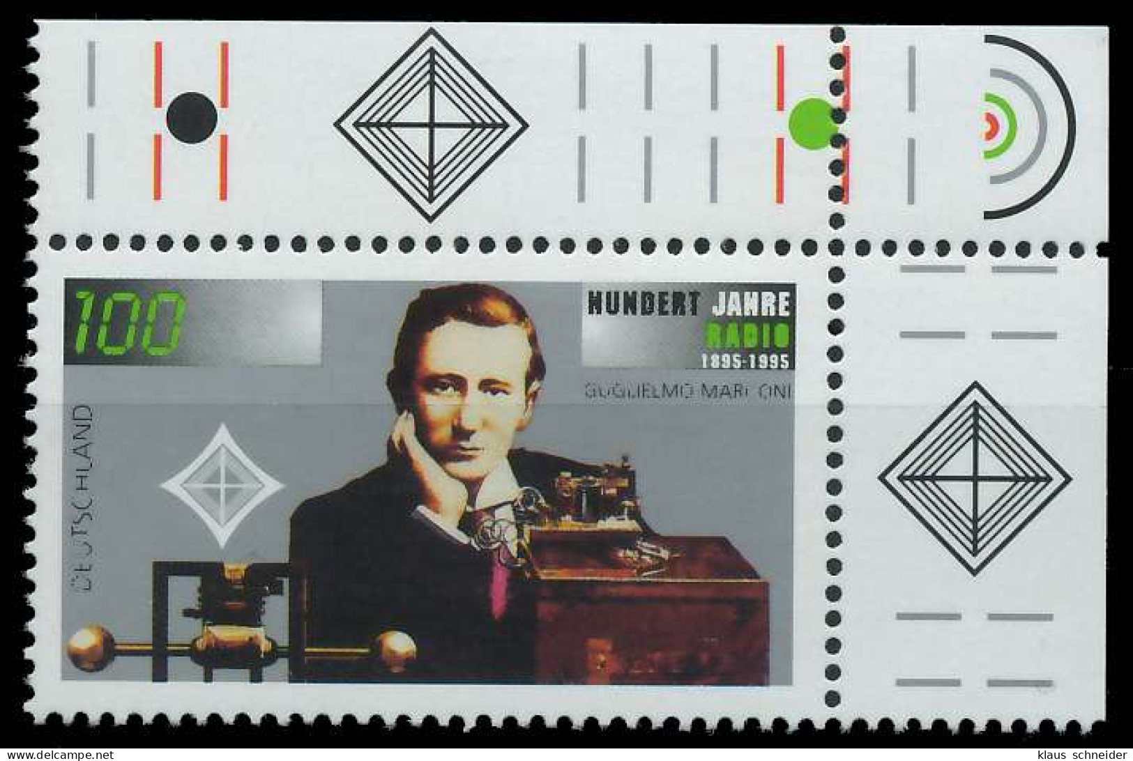BRD 1995 Nr 1803 Postfrisch ECKE-ORE S787676 - Unused Stamps