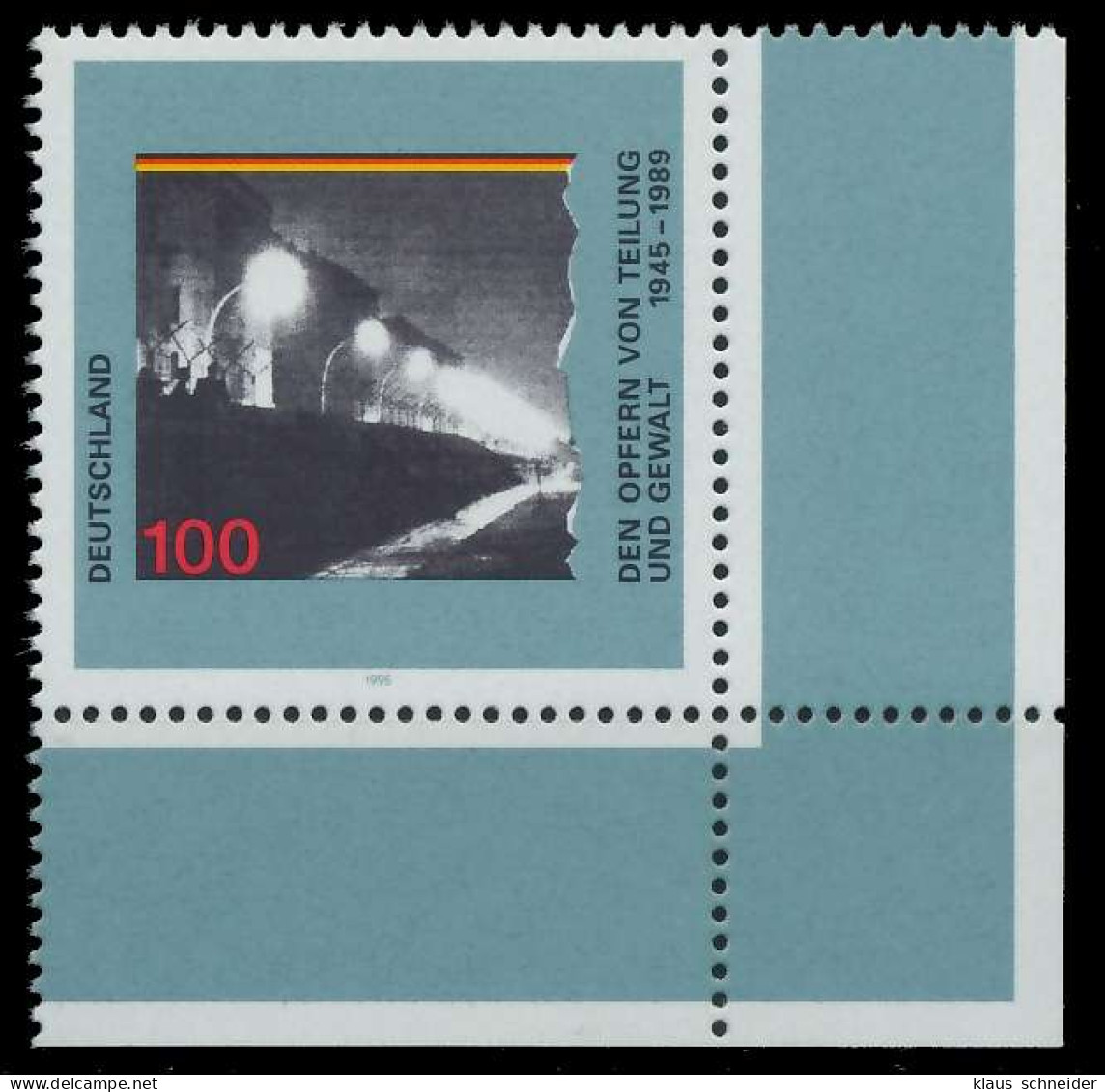 BRD 1995 Nr 1830 Postfrisch ECKE-URE X86750A - Unused Stamps