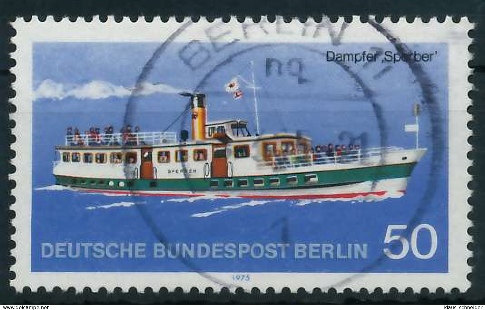 BERLIN 1975 Nr 485 Zentrisch Gestempelt X87372A - Usados