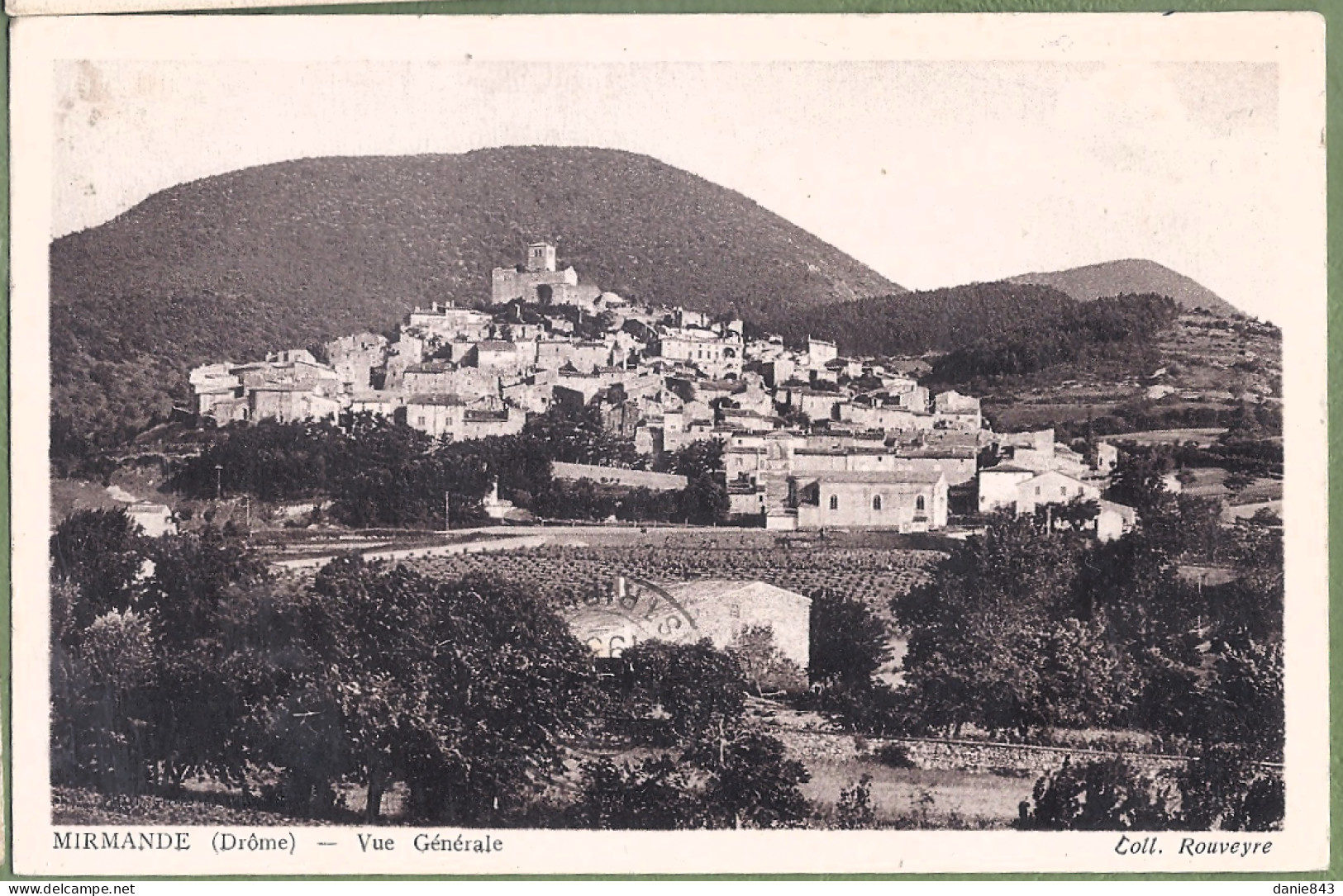 CPA - DROME - MIRMANDE - VUE GÉNÉRALE - Altri & Non Classificati