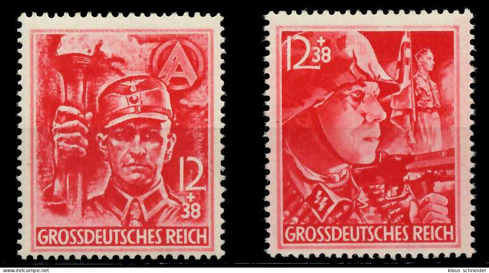 DEUTSCHES REICH 1945 Nr 909-910 Postfrisch X891F02 - Ungebraucht