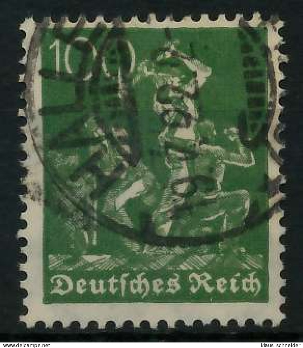 DEUTSCHES REICH 1921 INFLATION Nr 187a Gestempelt Gepr. X898FF2 - Used Stamps
