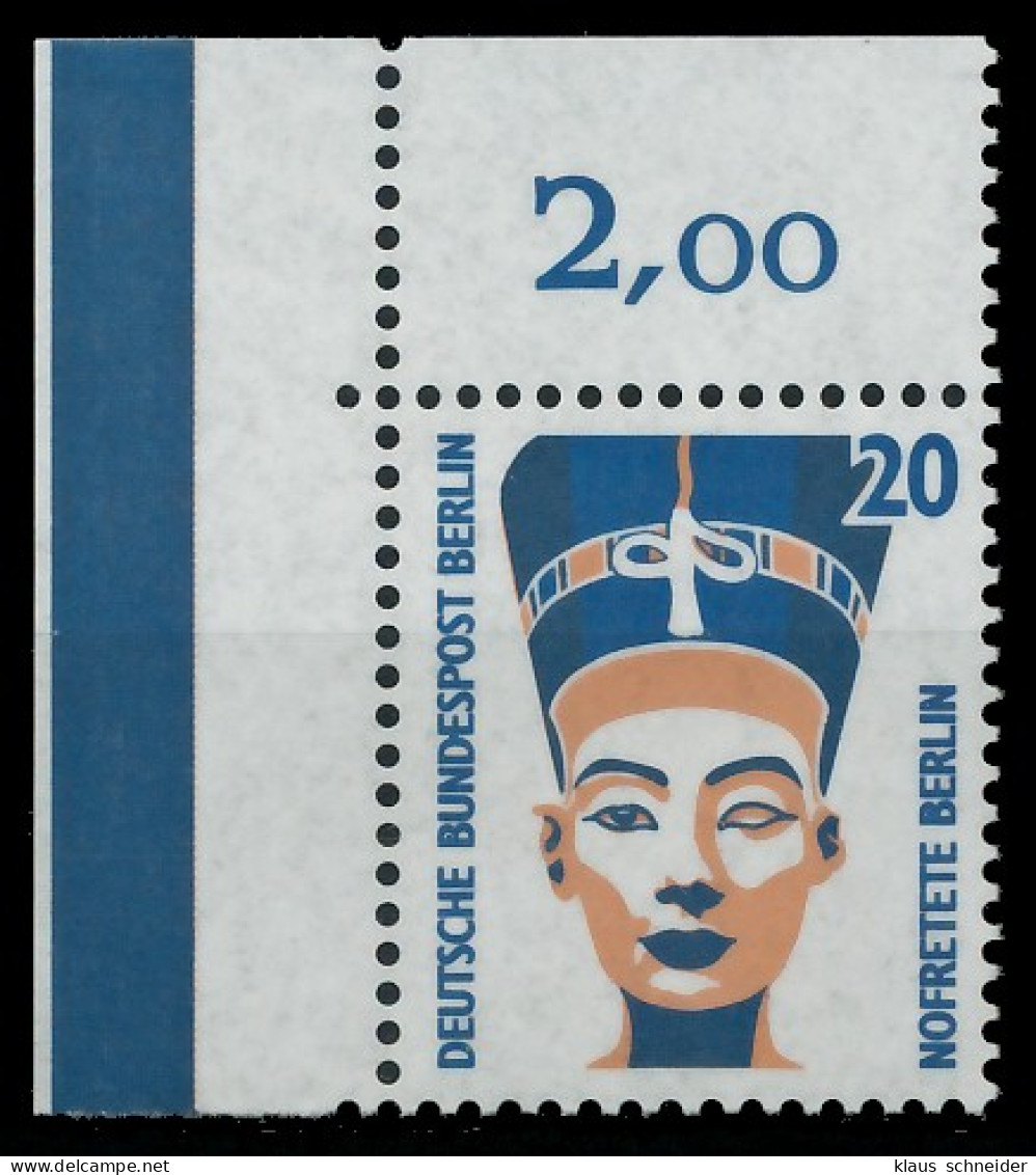 BERLIN DS SEHENSWÜRDIGKEITEN Nr 831 Postfrisch ECKE-OLI X8E8226 - Unused Stamps