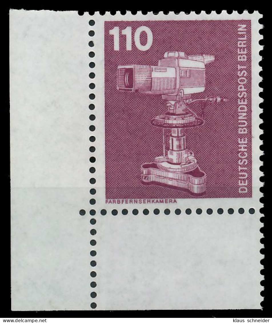 BERLIN DS INDUSTRIE U. TECHNIK Nr 668 Postfrisch ECKE-U X8E8616 - Unused Stamps