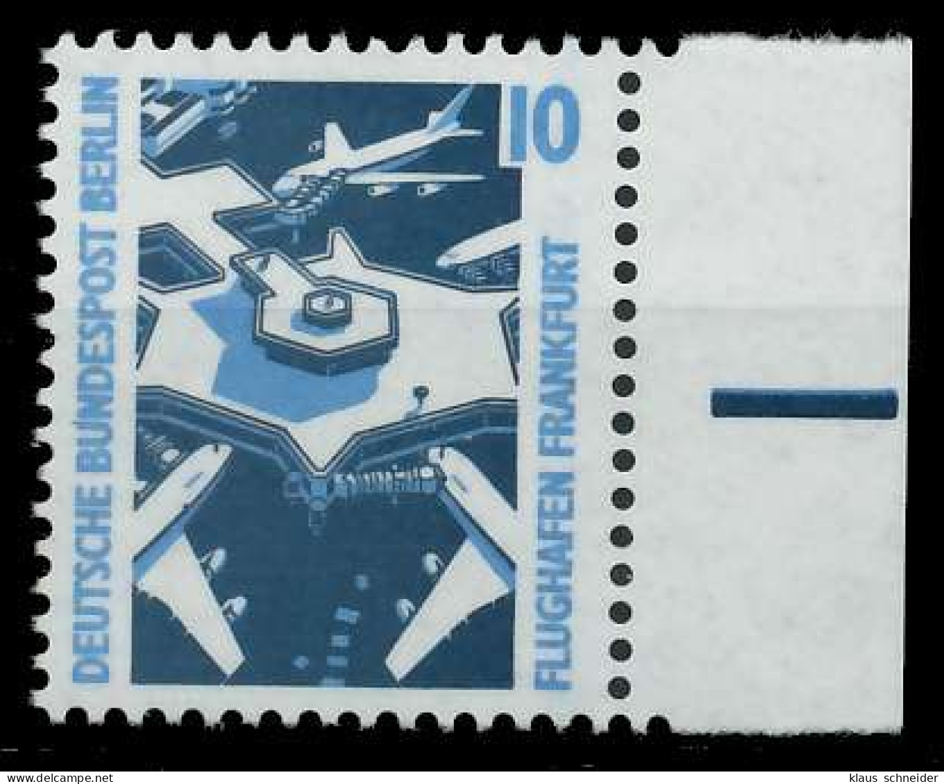BERLIN DS SEHENSWÜRDIGKEITEN Nr 798 Postfrisch SRA X8F1752 - Unused Stamps