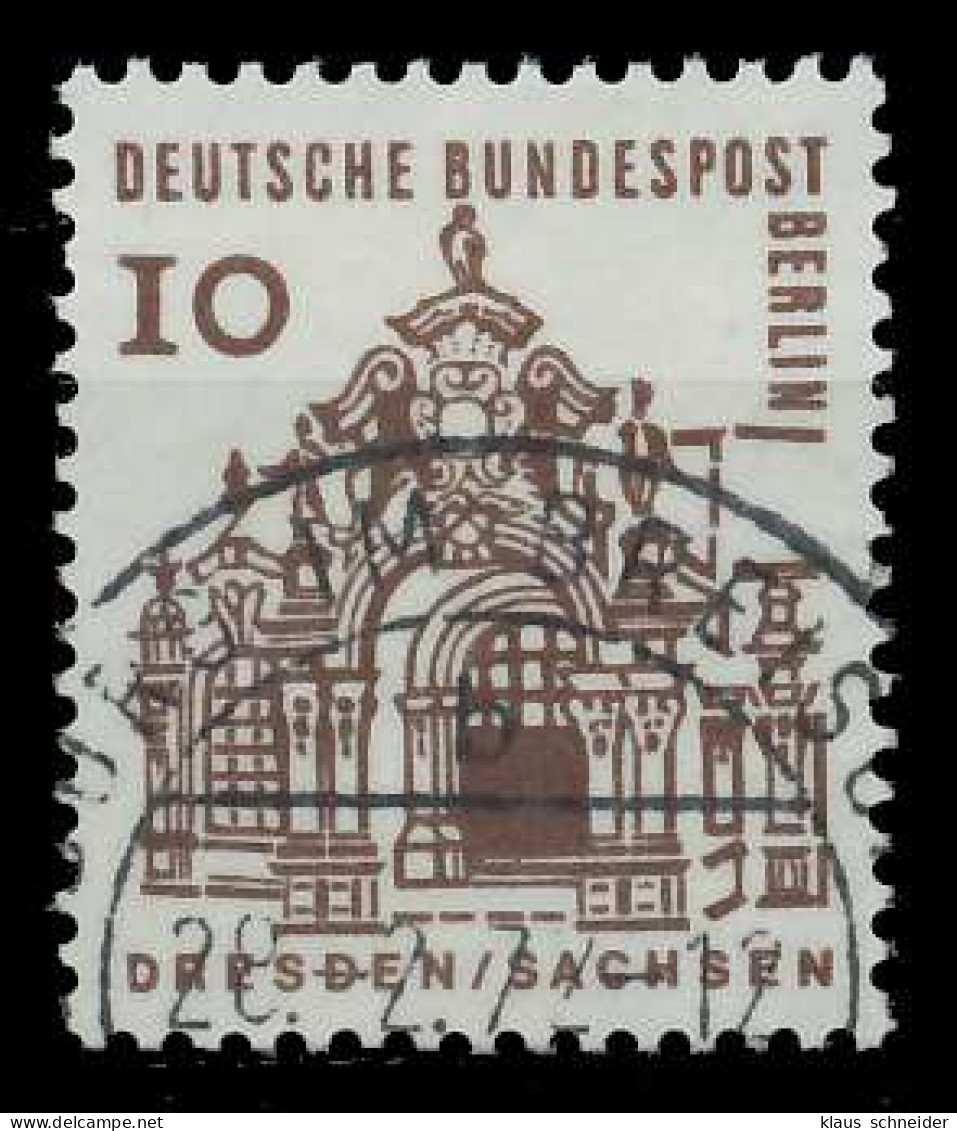 BERLIN DS D-BAUW. 1 Nr 242R Gestempelt X9014C6 - Used Stamps