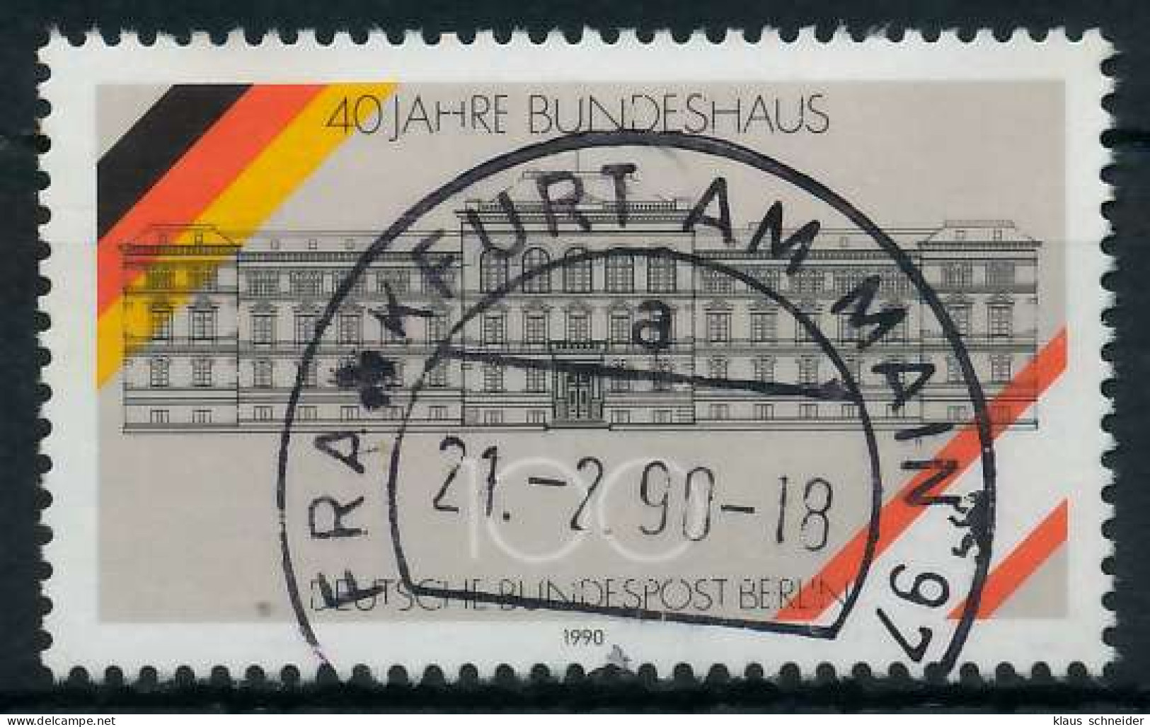BERLIN 1990 Nr 867 Zentrisch Gestempelt X914F92 - Usati