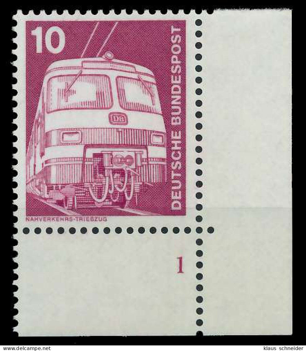 BRD DS INDUSTRIE U. TECHNIK Nr 847 Postfrisch FORMNUMME X92F8FA - Unused Stamps