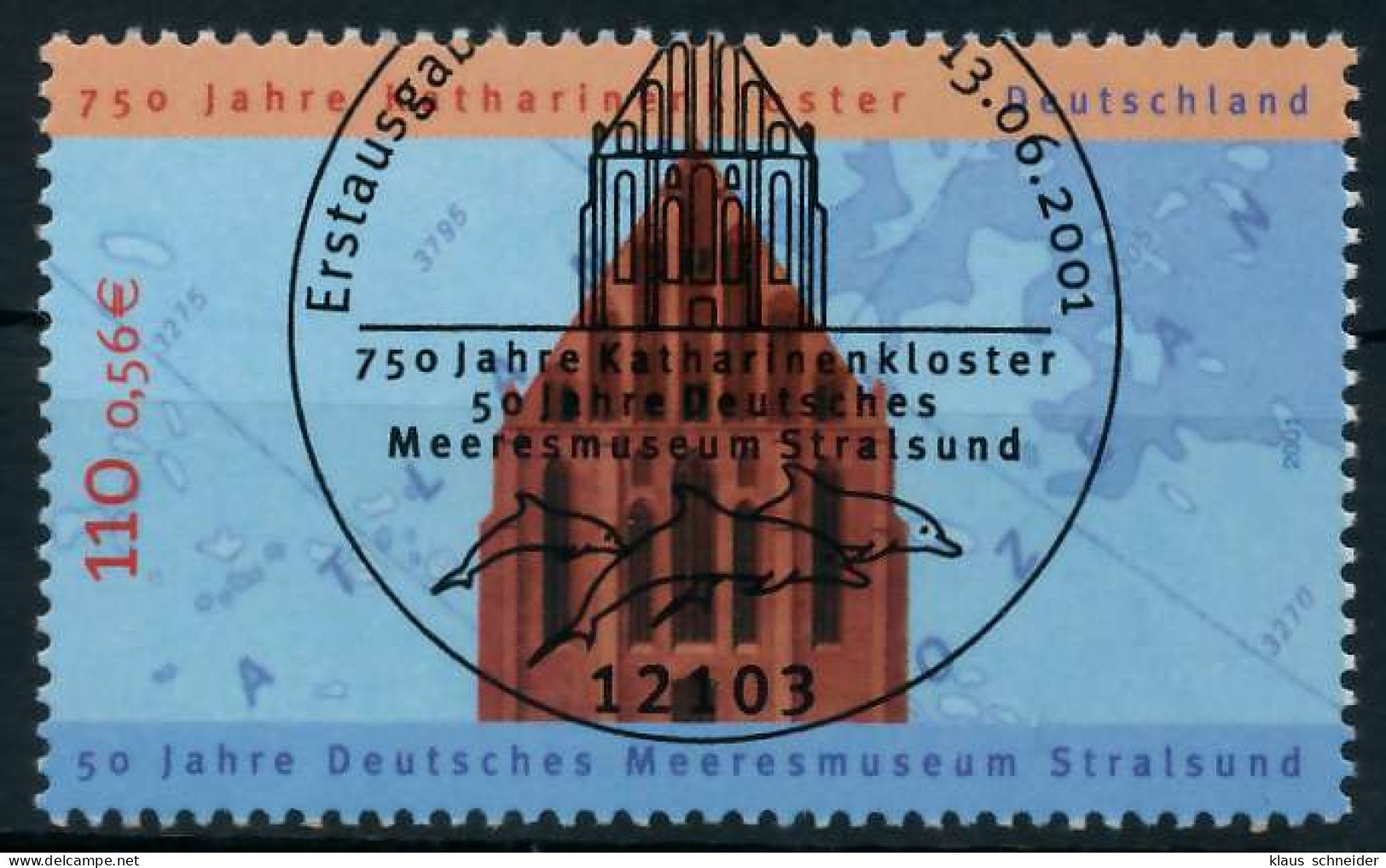 BRD 2001 Nr 2195 ESST Zentrisch Gestempelt X936682 - Used Stamps