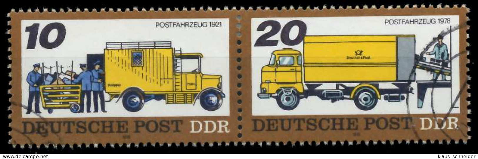 DDR ZUSAMMENDRUCK Nr WZd362 Gestempelt WAAGR PAAR X13E9F2 - Zusammendrucke