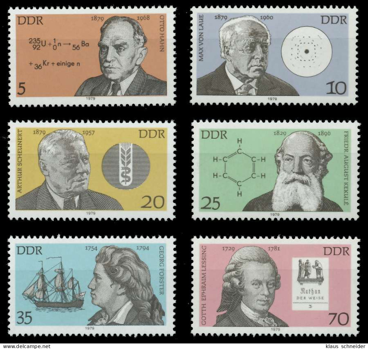 DDR 1979 Nr 2406-2411 Postfrisch X1A43CA - Unused Stamps