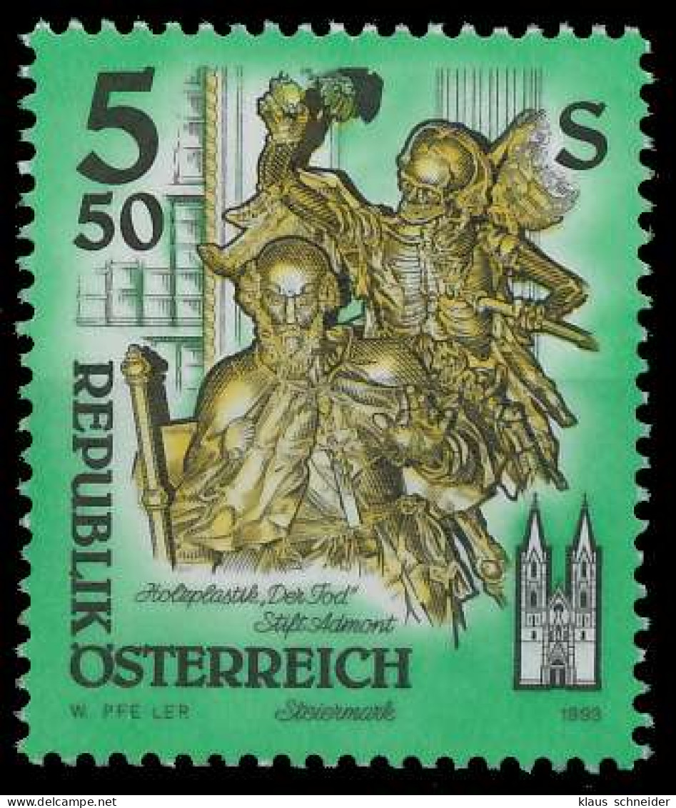 ÖSTERREICH DS KUNSTWERKE Nr 2094 Postfrisch X246242 - Autres & Non Classés