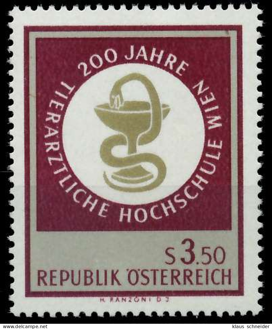 ÖSTERREICH 1968 Nr 1259 Postfrisch X2635C6 - Ongebruikt