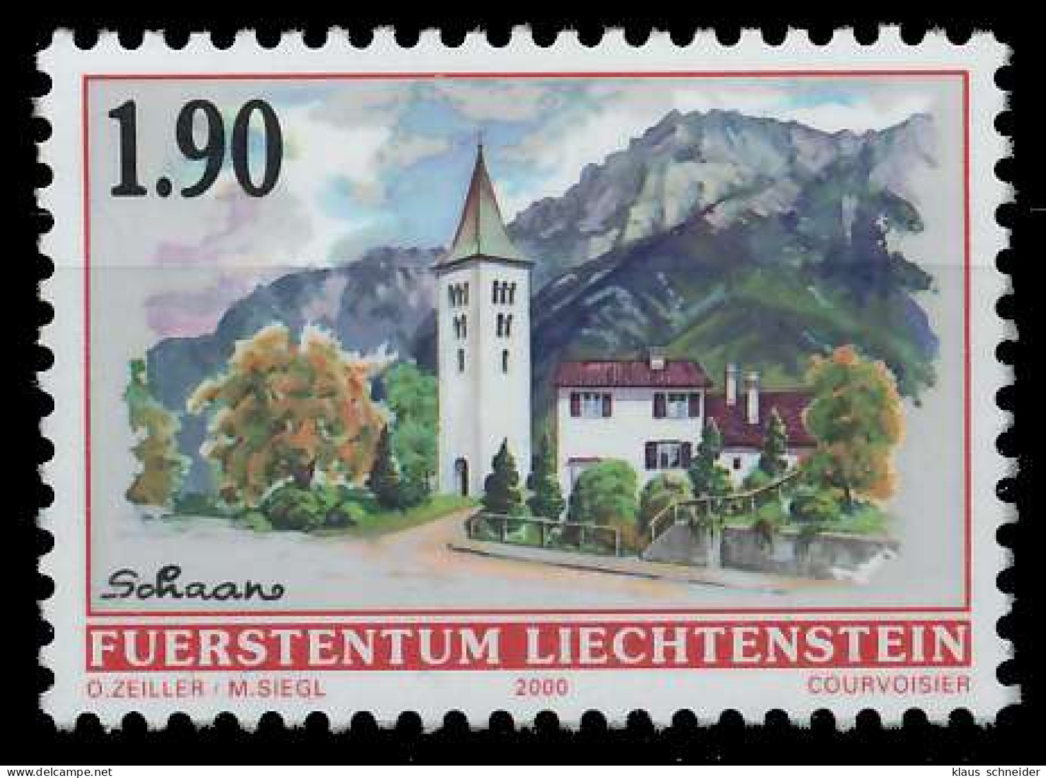 LIECHTENSTEIN 2000 Nr 1233 Postfrisch X28E4E2 - Ungebraucht