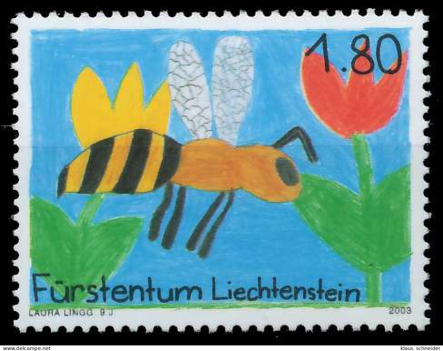 LIECHTENSTEIN 2003 Nr 1338 Postfrisch X28E58A - Neufs