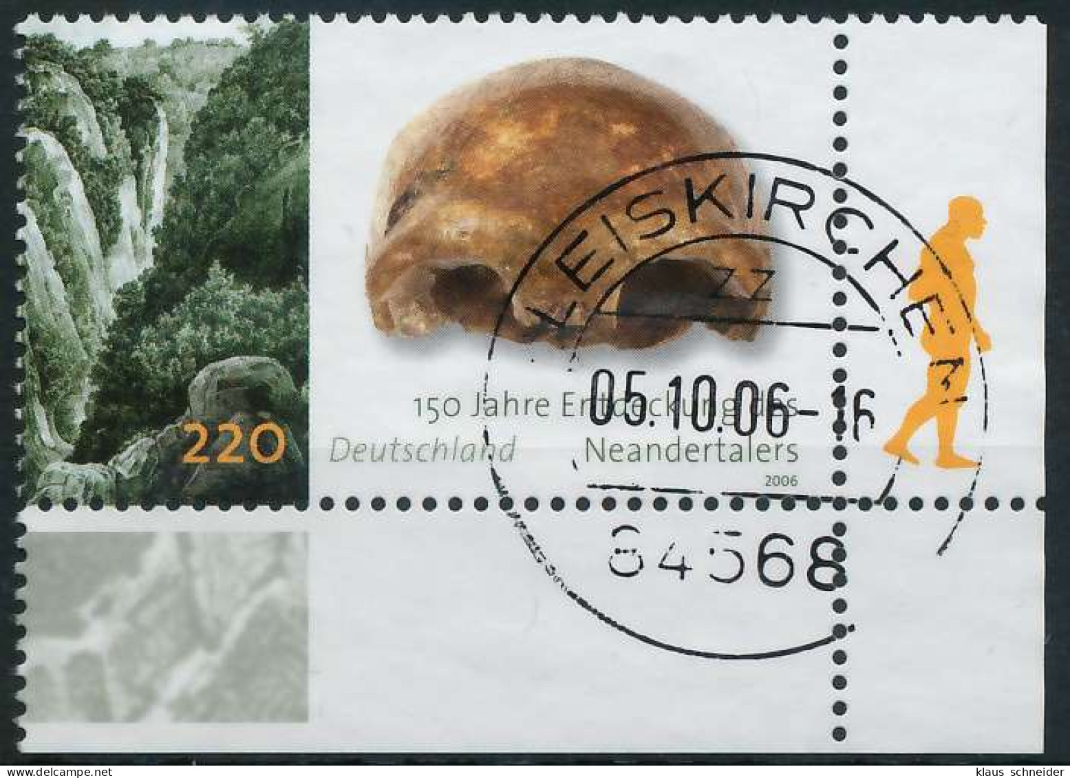 BRD BUND 2006 Nr 2553 Zentrisch Gestempelt ECKE-URE X34A90A - Used Stamps