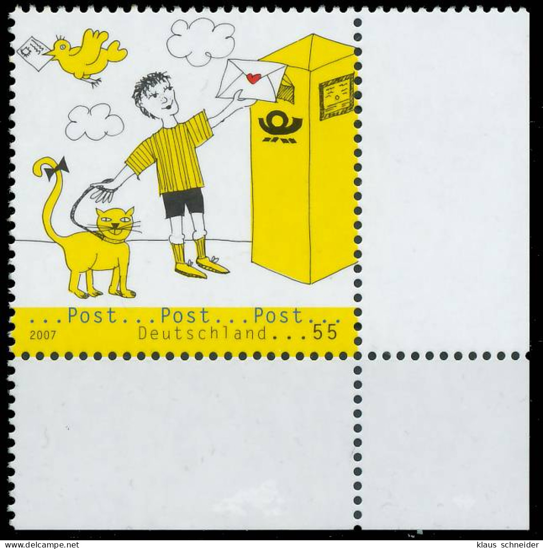 BRD BUND 2007 Nr 2597 Postfrisch ECKE-URE X34AC0E - Unused Stamps