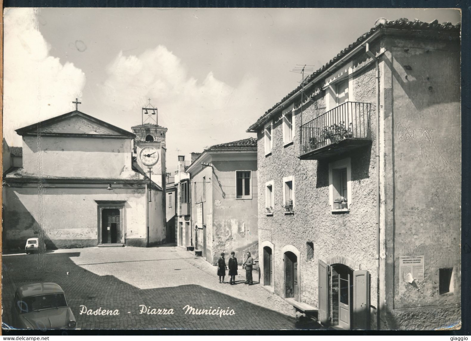 °°° 30834 - PASTENA - PIAZZA MUNICIPIO (FR) °°° - Altri & Non Classificati