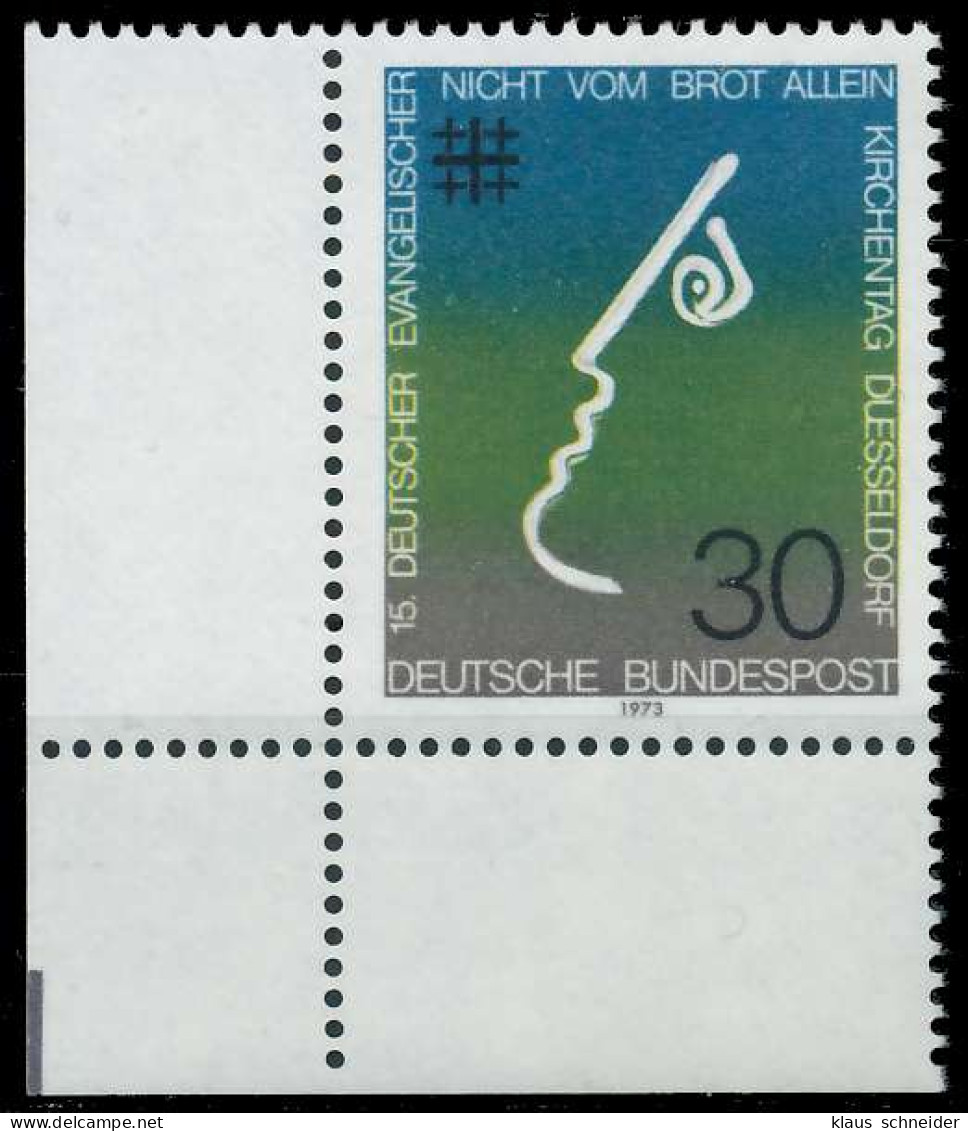 BRD BUND 1973 Nr 772 Postfrisch ECKE-ULI X5FA8FE - Neufs