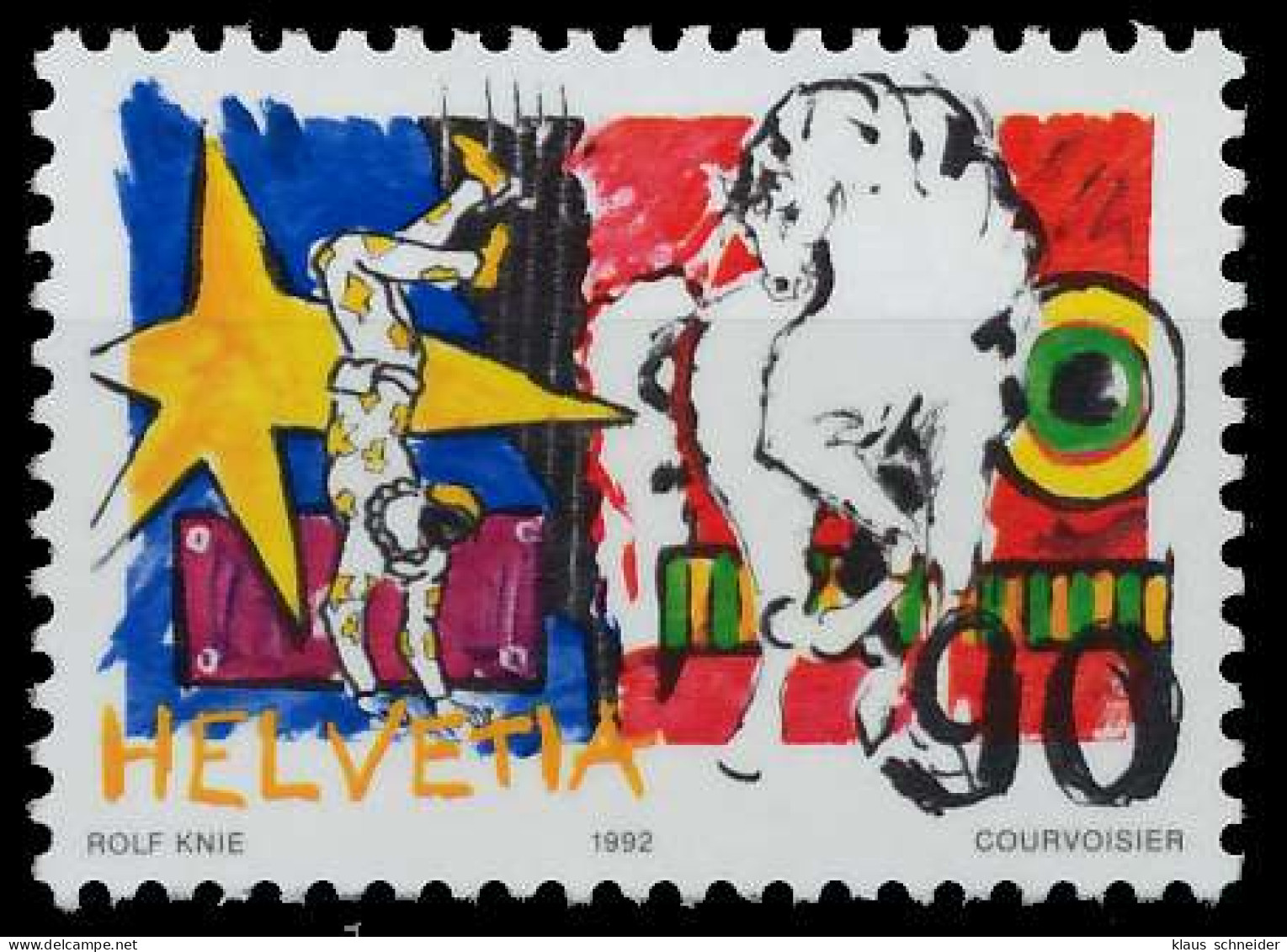 SCHWEIZ 1992 Nr 1481 Postfrisch X66EA22 - Ongebruikt