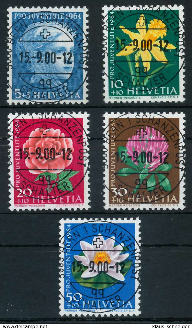 SCHWEIZ PRO JUVENTUTE Nr 803-807 Zentrisch Gestempelt X6A3A0E - Used Stamps