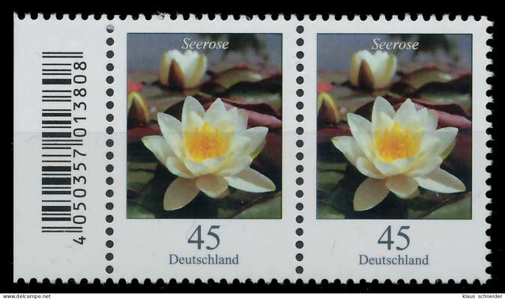 BRD BUND DS BLUMEN Nr 3303 Postfrisch WAAGR PAAR X723846 - Unused Stamps