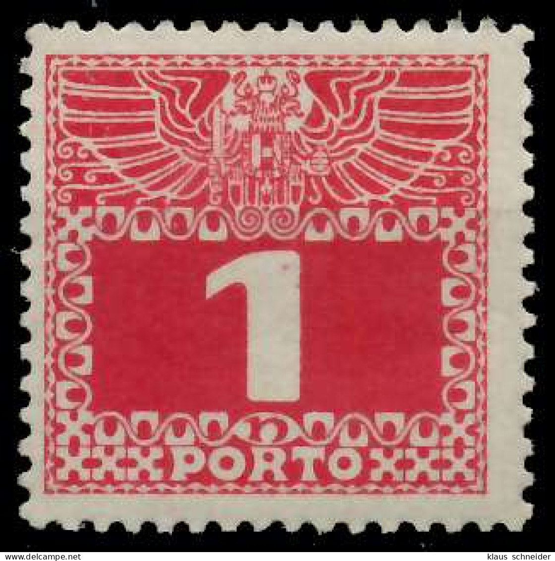 ÖSTERREICH PORTOMARKEN 1908 11 Nr 34z Postfrisch X742916 - Segnatasse