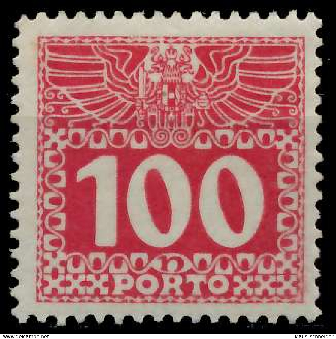 ÖSTERREICH PORTOMARKEN 1908 11 Nr 44z Postfrisch X74293A - Postage Due