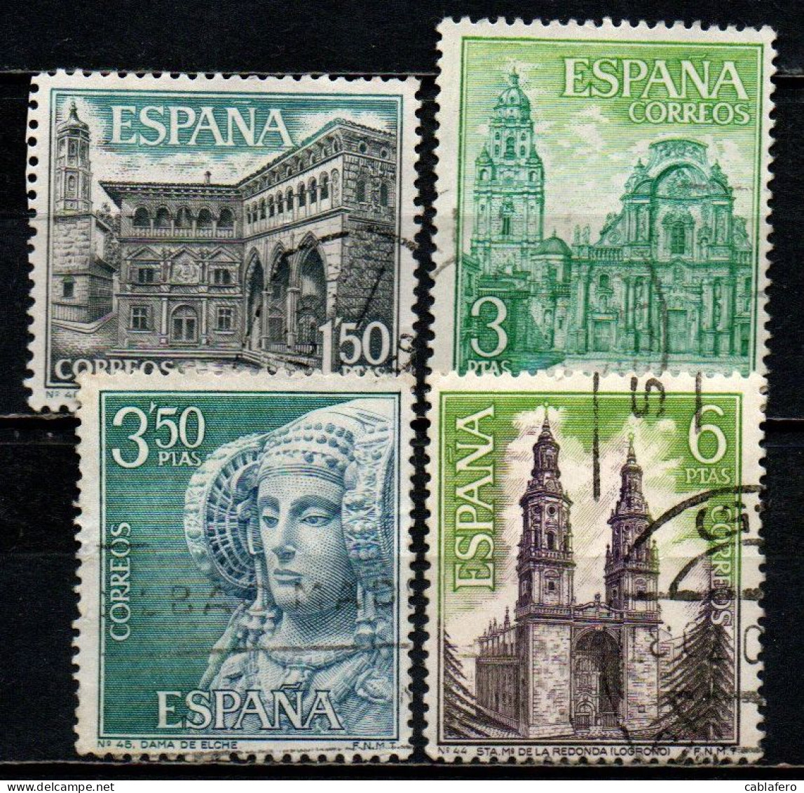 SPAGNA - 1969 - IL TURISMO IN SPAGNA - USATI - Gebruikt