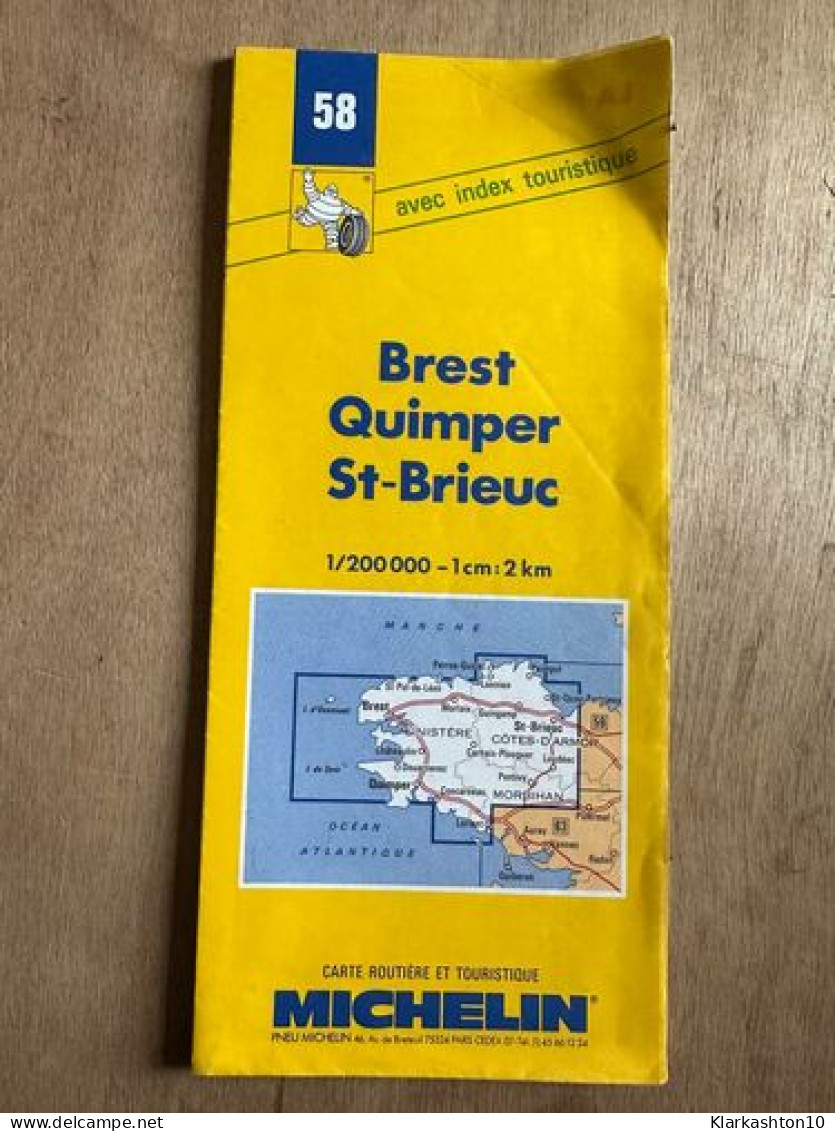 Brest Quimper St-Brieuc N°58 - Andere & Zonder Classificatie