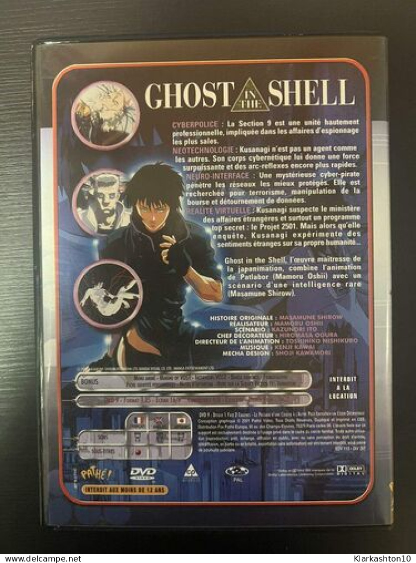 DVD - Ghost In The Shell - Otros & Sin Clasificación