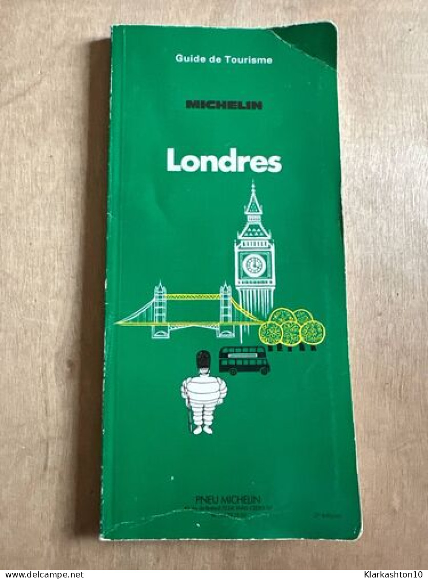 Michelin Green Guide To Londres - Other & Unclassified