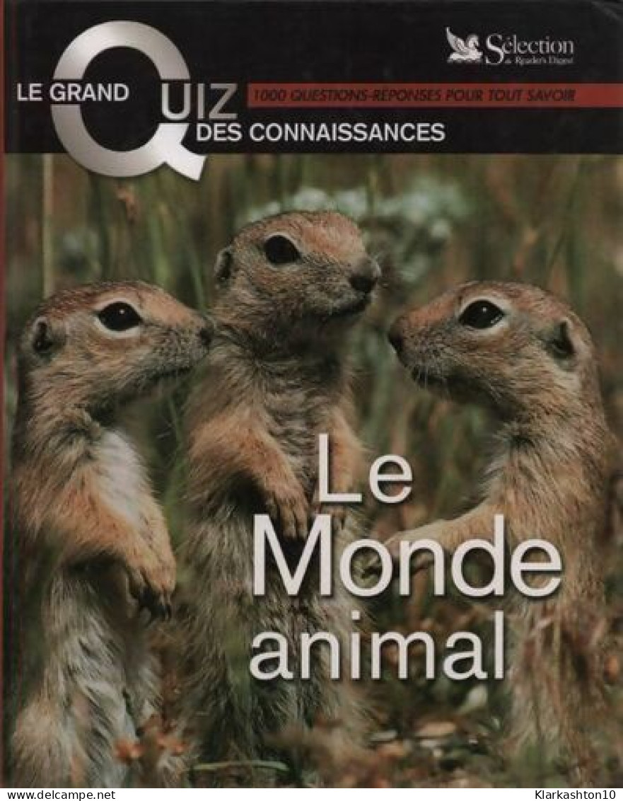 Le Monde Animal - Autres & Non Classés
