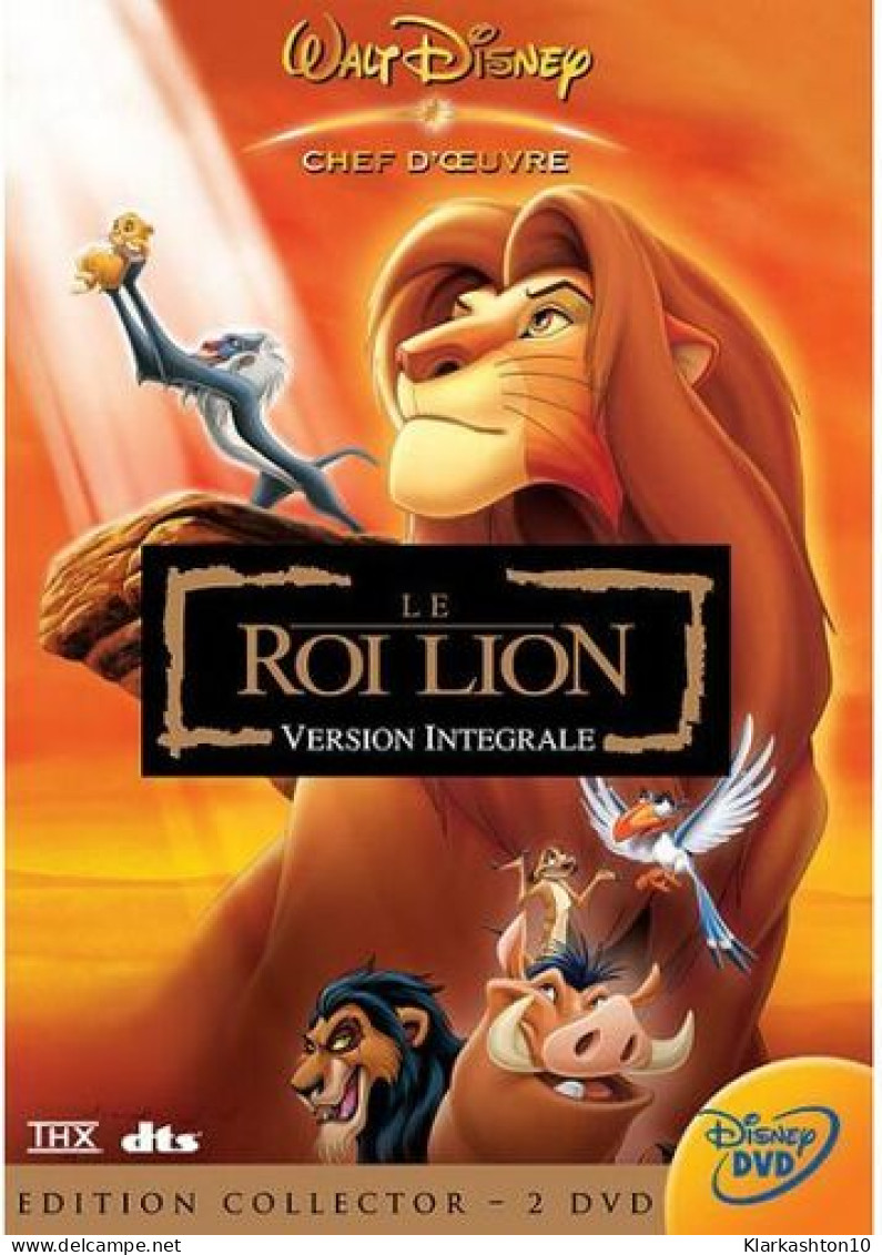 Le Roi Lion - Édition Exclusive 2 DVD [FR Import] - Altri & Non Classificati