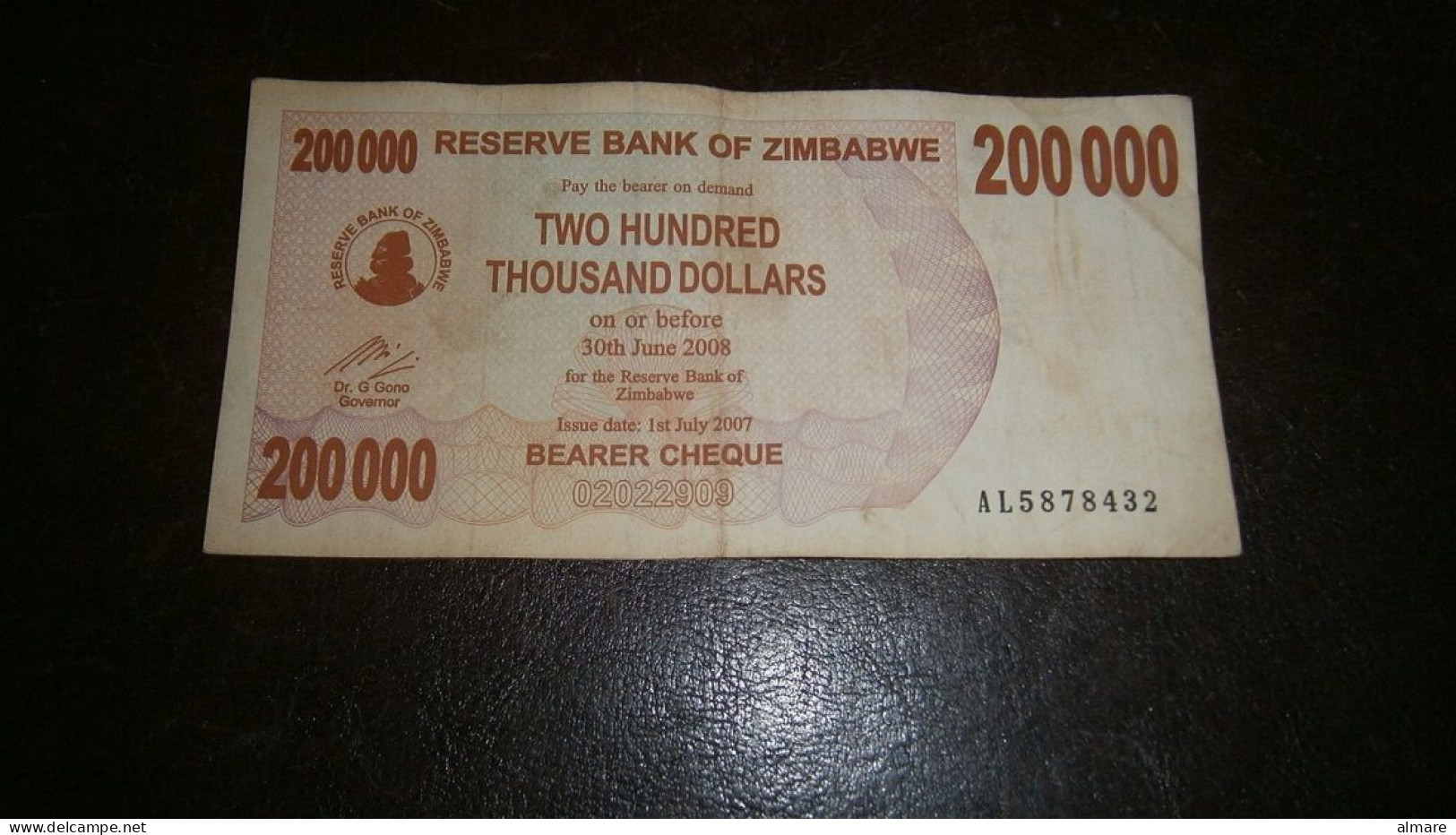 ZIMBABWE 22 BANKNOTES