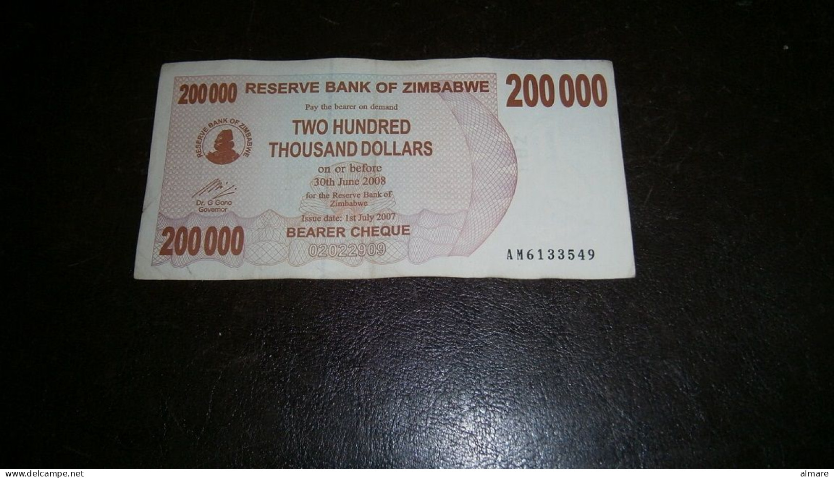 ZIMBABWE 22 BANKNOTES