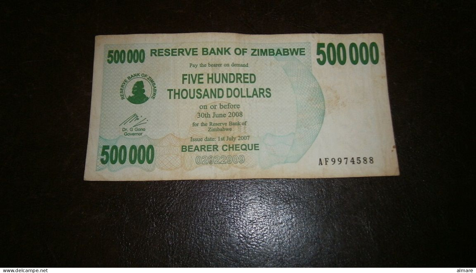 ZIMBABWE 22 BANKNOTES