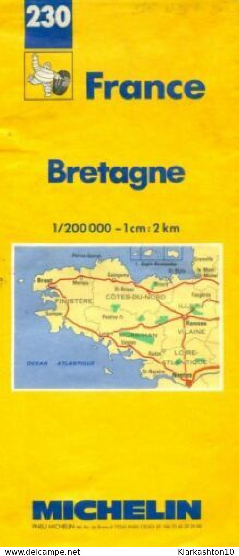 Michelin Karten Bl.517 : Bretagne (Michelin Maps) - Other & Unclassified