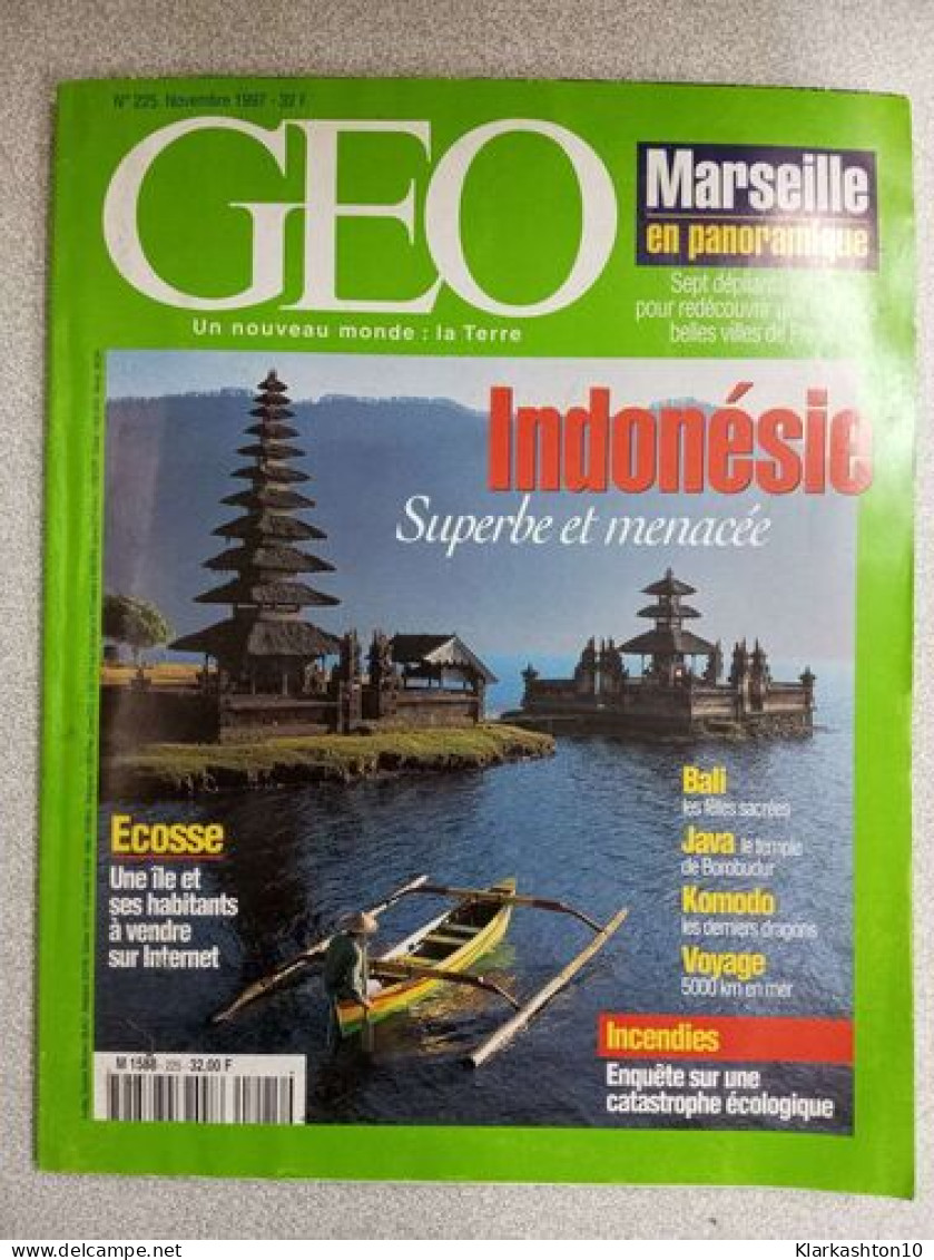 Geo Nº 225 / Novembre 1997 - Andere & Zonder Classificatie