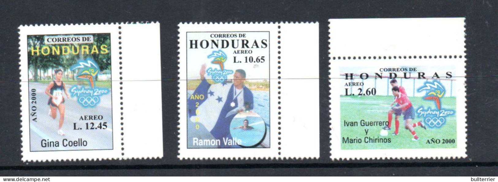 OLYMPICS - Honduras - 2000 - Sydney Olympics Set Of 3  MNH, - Estate 2000: Sydney