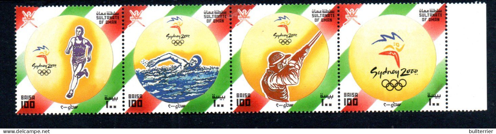 OLYMPICS - Oman - 2000 - Sydney Olympics Set Of 4   MNH, - Sommer 2000: Sydney